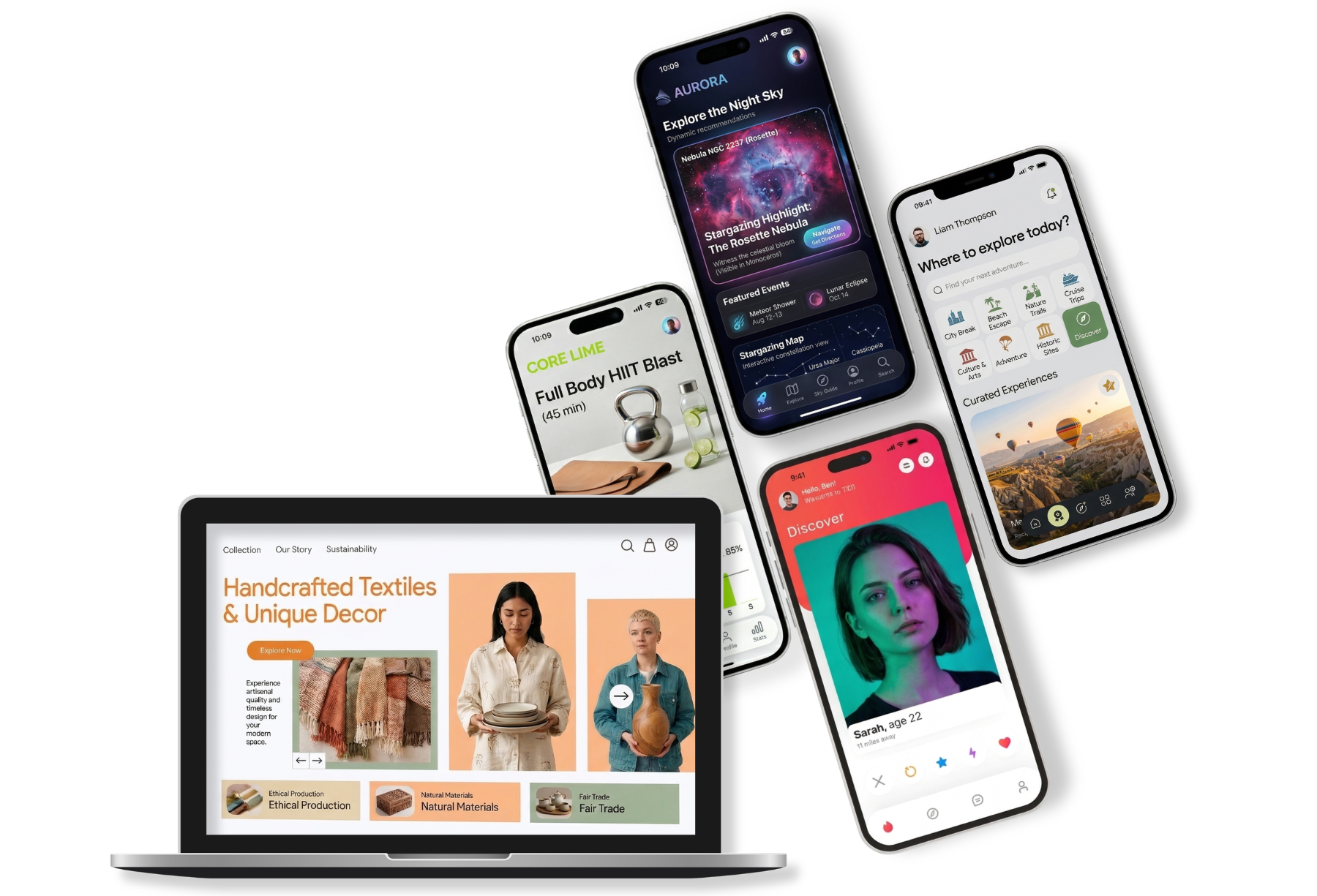 Apps and websites built with Kode
